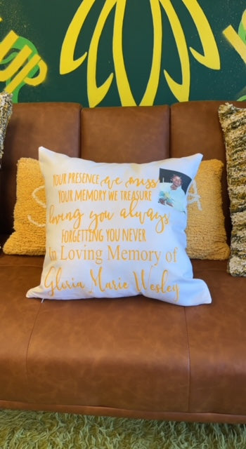 Memorial Pillows